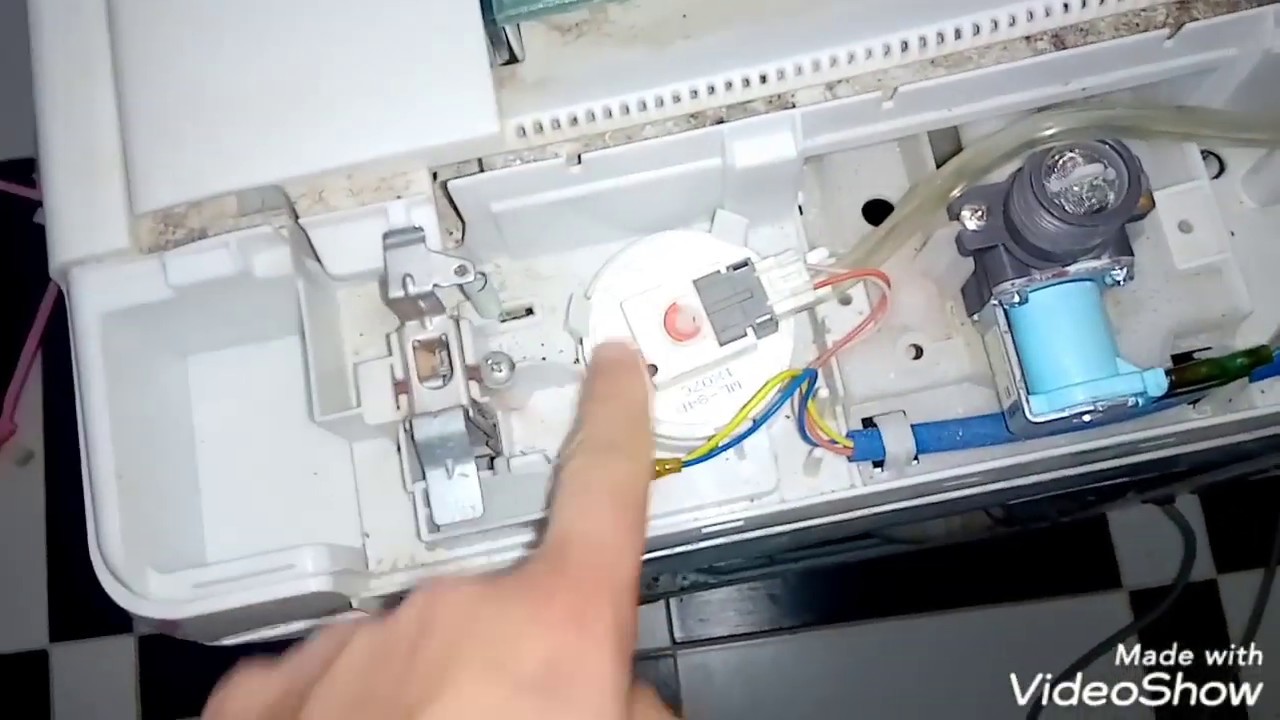 إصلاح عدم عصر الملابس في غسالات LG